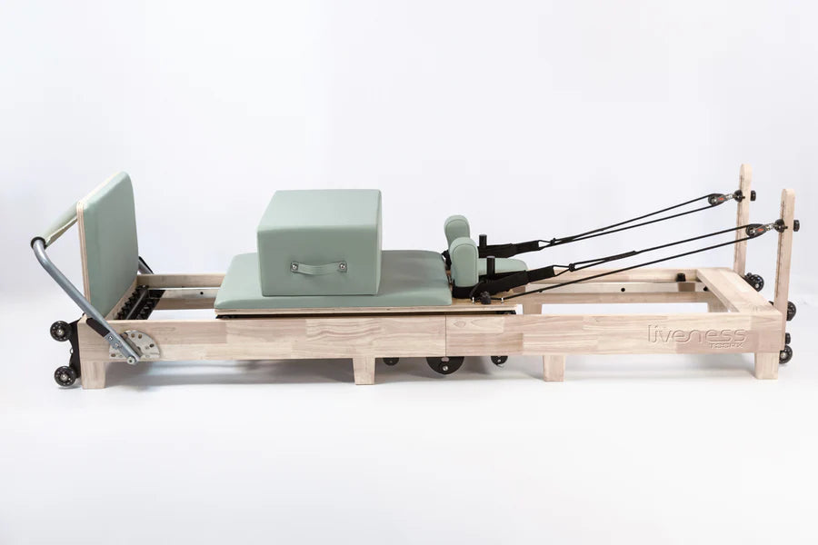 LIVENESS REFORMER IN LEGNO DI QUERCIA NATURALE PIEGHEVOLE GREEN TEA PTX 3000G